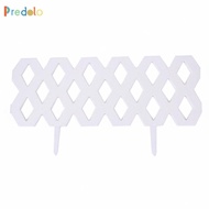 [Predolo] Garden Border Fence Interlocking Panels Modern Lattice for Flower Beds
