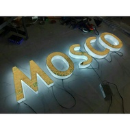 Acrylic Embossed Letters | Acrylic 3d Embossed Letters | Led On Acrylic Embossed Letters