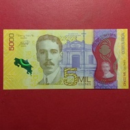 uang polymer Costa rica 5000 Colones 2018