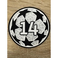 New Style 24-25 Champions League 5 Times Cup 6 Times Cup 7 Times Cup 14 Times Cup Digital Flocking H
