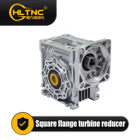 NMRV030 SquareFlange Worm Reducer 60*60 Input 8mm Output 14mm Ratio 5 7.5 15 20 25 30 50 60 80 Suit