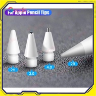 Ujung Pensel 1-6x Pencil Nib 2B 3.0 3.5 4.0 for Apple Pencil 1st 2nd Replacement Tip Anti-wear Out T