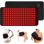 Infrared Light Therapy Pad Portable 660nm 850nm Home Heating Light Therapy Wrap Belt Body Pain Red L