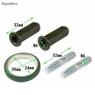 [AA] Motorcycle Exhaust Studs Nuts Gasket Set Fit for GY6 50cc 125cc 150cc QMB139 PH
