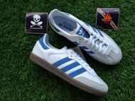 adidas samba og white blue