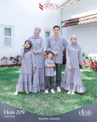 SEPLY EKSIS 229 VIOLET TULIP SARIMBIT COUPLE KELUARGA
