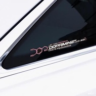 Dopamine Adrenaline Molecular Sticker Motorcycle Electric Vehicle Bicycle Sticker Scratch Sticker ET