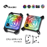 Bykski CPU Block Use for INTEL LGA115X 1200 1700 2011/AMD Ryzen 3/5/7 X470 X570 Water Cooler Radiato