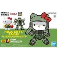 Kitty Cat BB Gundam Genuine SDCS Assembled Green Bandai SDCS Warrior Zaku Model