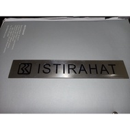 KENSI Name Plate Wall Plate Name plate instructions for Wall table Wall Door Etching Etsa Acrylic