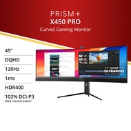 PRISM+ X450 PRO | 45" Super Ultrawide | 120Hz 1ms | HDR 400 | Dual QHD Resolution | Gaming Monitor