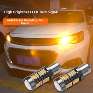 Decoding LED Turn Signal Light 1156/PY21W H21W HY21W PWY24W Off-Set Anti-Flicker PSY24W Car Bulb Aut