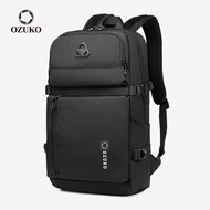 OZUKO Multi Compartment Waterproof Oxford Travel Schoolbag Light Weight Student Laptop Backpack(15.6")