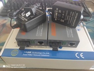 1 Cặp Converter quang 2 sợi netlink HTB-GS-03 10 / 100/1000Mb/s