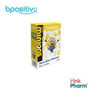 Bpositive Boo Boo Plaster Strips for Kids - Box of 20s