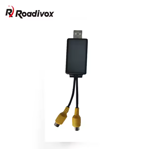 Android Usb Video Output RCA Line Cable AV HDMI OUT For Car Radio Multimedia Player Roof Headrest Sc