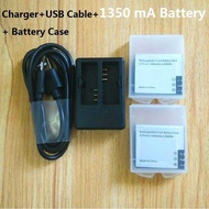 Oril 1350mAh Battery With Dl Charger For C30R SJCAM SJ4000/Air/Wifi/SJ5000X EKEN H9R H6S Action Came