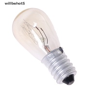 [WillbehotS] Fridge Bulb E14 220V 15W Microwave Oven Range Hood Refrigerator Bulb [NEW]