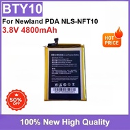 High Quality BTY10 3.8V 4800mAh Rechargeable Li-Polymer Battery for Newland PDA NLS-NFT10 Replaceabl