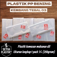 Thick PP flower plastic 03 length size: 28x35 28x40 28x45 28x50 28x60 30x40 30x45 30x50 30x55