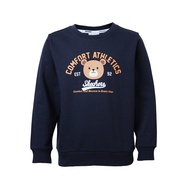 Skechers สเก็ตเชอร์ส เสื้อสเวตเตอร์เด็กผู้ชาย Boys Comfort Athletic Pullover - SL424B658-DKG1