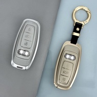 car accessories kancil accessories barang kancil accessori 适用奥迪2023款A6L/A3Lll铝合金钥匙套Q6/q7/A8Q8新A7l汽车钥