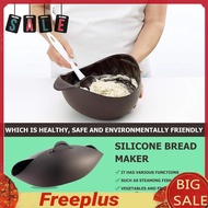 Silicone Bread Maker, Microwave Vegetable Steamer Bread Baking Bowl for Kitchen