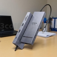 UGREEN 10 in 1 Type-C Dock CM866 with 4K Display 100W Power Delivery Dual USB-C Ports SD TF Slots Et