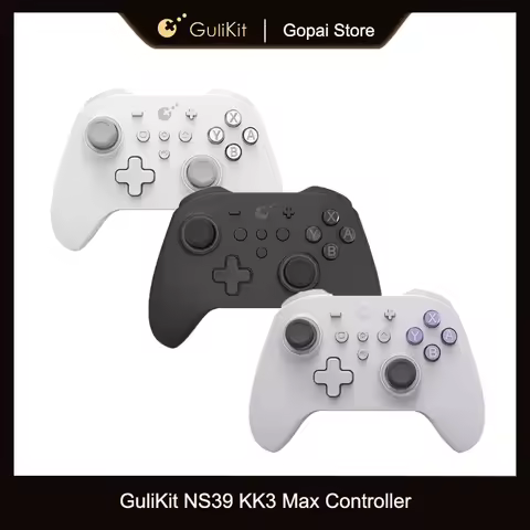 GuliKit KK3 MAX Controller NS39 KingKong 3 Gamepad with Hall Effect Joysticks & Triggers for Windows
