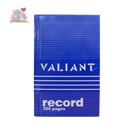 ❍℗VALIANT RECORD BOOK | 300 PAGES