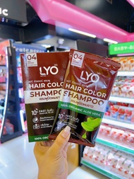 ไลโอ แฮร์ คัลเลอร์ แชมพู LYO Hair Color Shampoo (ยกกล่อง)