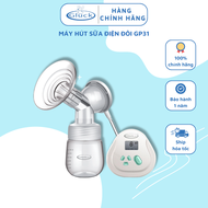 Máy hút sữa điện đôi GLuck GP31 mới máy hút sữa nhỏ gọn tiện lợi cho các mẹ sử dụng không đau nhứt m
