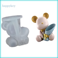 HAP Flower Holding  Shaped Silicone Mold Perfect For Handmade Resin  And Home Decoration Planter Mou