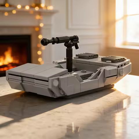 108pcs MOC Imperial Armored Troop Transport Andor Star Battle Model Building Blocks Christmas Gifts 