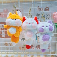 GANTUNGAN Cute fox doll bag keychain cute fox keychain bag charm viral