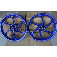 sport rim yamaha 125zr biru gp original hong leong yamaha