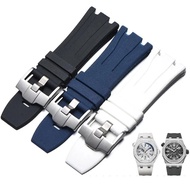 For Audemars and Piguet Royal Oak Strap Original AP 15710 26470 Silicone Rubber Sport Watch Strap Watchband accessories 28mm