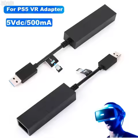 For Playstation 4 Camera Adapter for PS5 Console VR Connector USB3.0 Mini Camera Connector for PS5 P