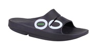 Oofos Women's Ooahh Sport Slides Black