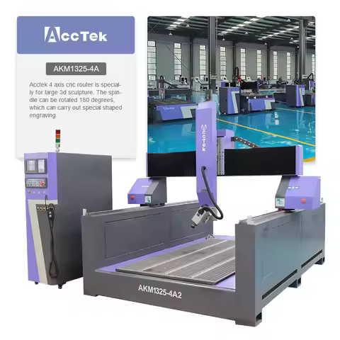 wood 4 axis cnc machine router engraving and 1325 cnc wood router for aluminum cutting PVC CNC route