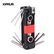 KIPRUN  Multifunction Tool Kits, 14 in 1 MTB Multitool Portable Bike Repair Tool Kit, Hex Wrench Scr