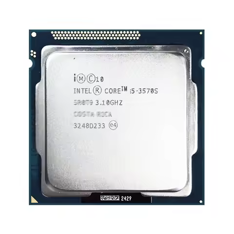 Intel Core i5-3570S i5 3570S 3.1 GHz Used Quad-Core CPU 6M 65W LGA 1155