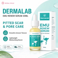 DermaLab Emu Renew Serum 30ml | Pitted Scar & Enlarged Pore Care, Moisturizing Serum