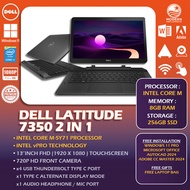 🔥DELL LATITUDE 7200/7300 SERIES - CORE i5/i7/M PROCESSOR - 12/13 INCH FHD DISPLAY (TOUCHSCREEN 2 IN 
