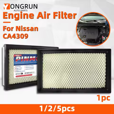 YONGRUN 1/2/5pcs Car Air Filter Is Suitable For Ford/Lincoln/Mazda 7T4Z9601A 1AMFA00039 FA-1884 FA-1