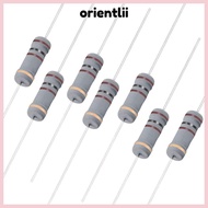 ORIENTLIIY Carbon Film Resistors, 4 Bands 2W 5% Tolerance 100 Ohm Resistor, Easy to use for DIY Elec