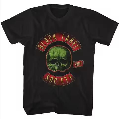 Skull Black Label Society Band Cotton T Shirt Full Size S 5XL