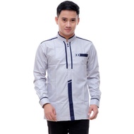 KATUN Za OFFICIAL STORE Muslim Men'S KOKO Shirt KOKO KHATULISTIWA Premium Toyobo Cotton Long Sleeve 