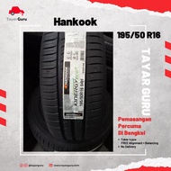 Hankook 195/50R16 Tayar Baru (Installation) 195 50 16 New Tyre Tire TayarGuru Pasang Kereta Wheel Rim Car