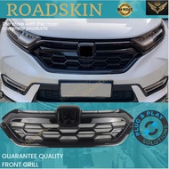 [ FREE LOGO ] HONDA CRV 2017-2021 FRONT BUMPER GRILL GRILLE TYPE-R BLACK COLOUR